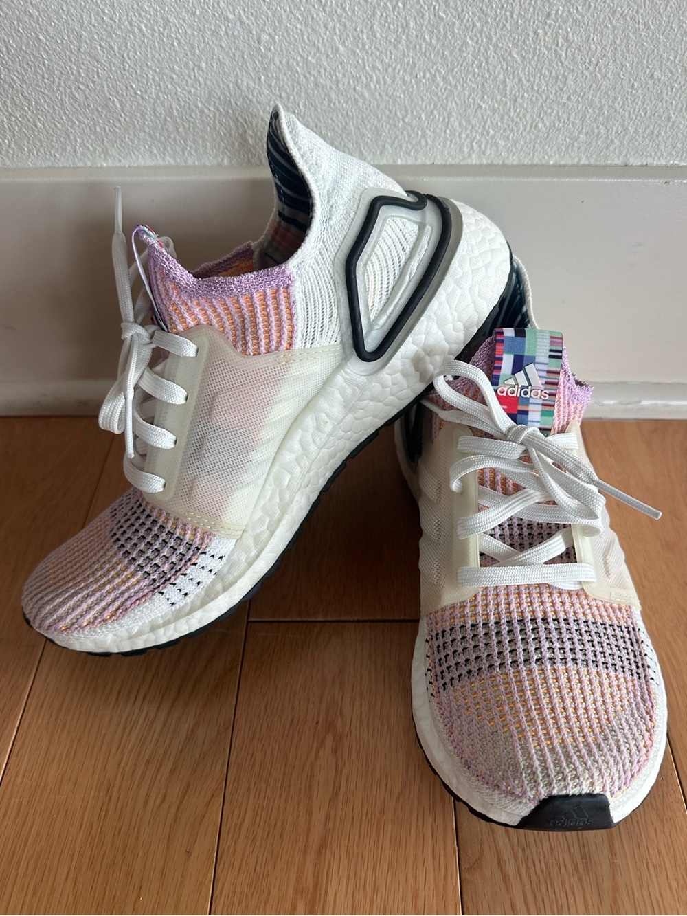 Adidas Ultraboost 19 Clear Lilac Women's Running Shoes Size 6 Sneakers